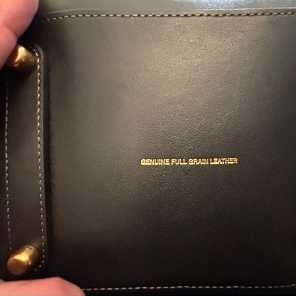 Coach Rouge Soft Cube 20– Black Full Grain Leather – Gold Hardware – G2580-CCC91 - Picture 8 of 14